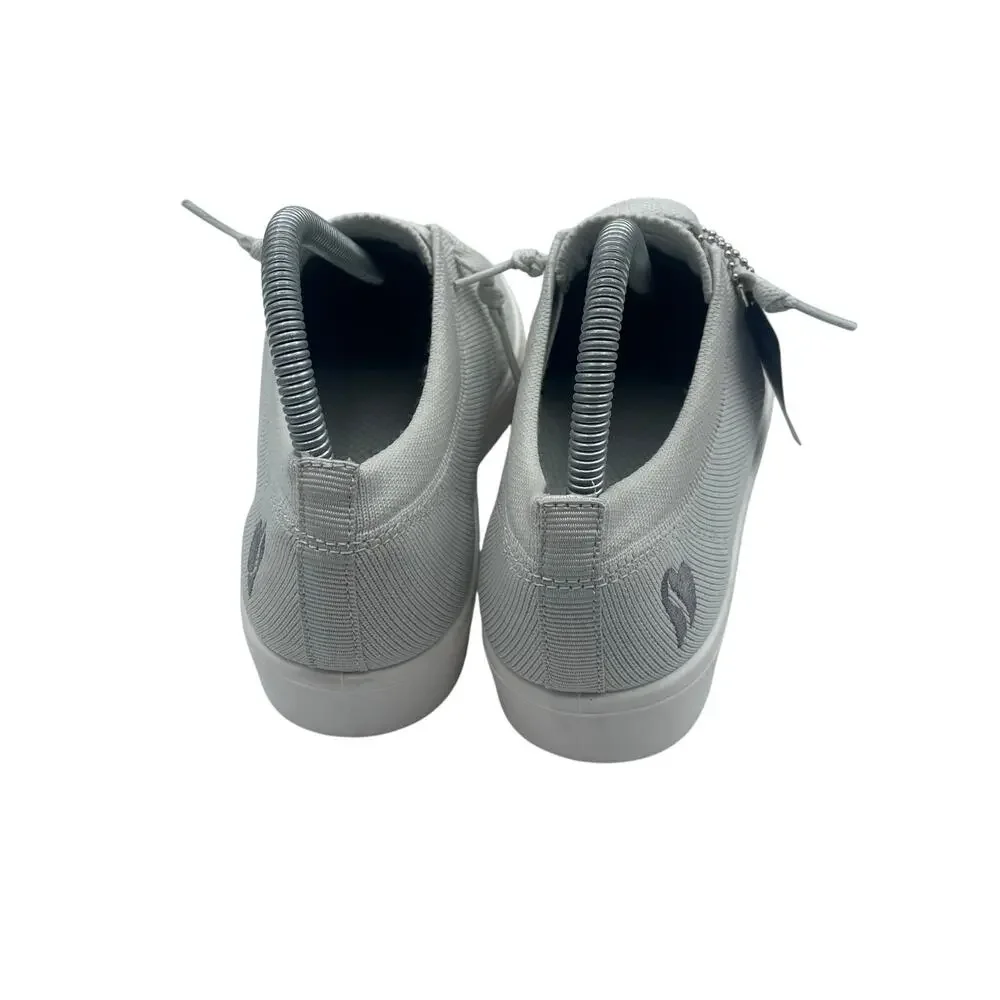 Skechers Street Poppy Stream Lined Mesh Knit Shoes Comfort Gray Womens 7.5